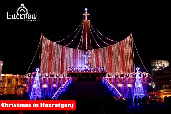 Christmas in Hazratganj, Lucknow